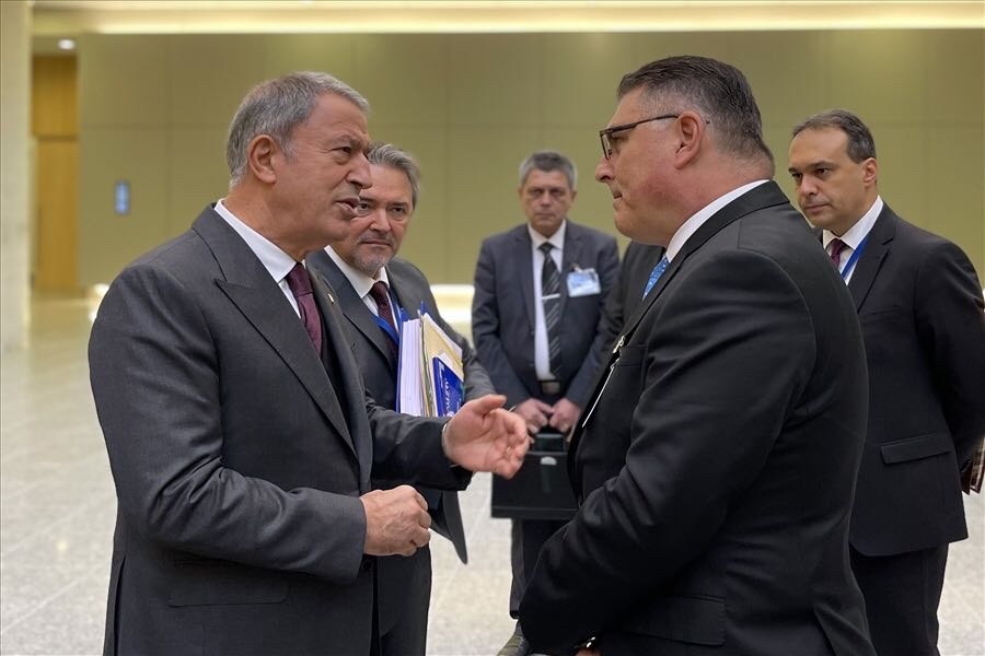 Millî Savunma Bakanı Hulusi Akar, NATO Karargâhında İkinci Gün Oturumlarına Katıldı